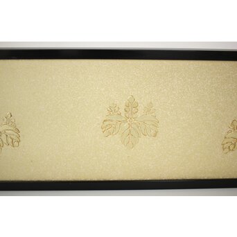 桐腰風炉先屏風 奥村吉兵衛 共箱 即中斎書付　Z543 