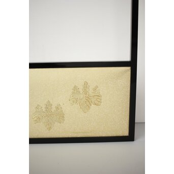 桐腰風炉先屏風 奥村吉兵衛 共箱 即中斎書付　Z543 