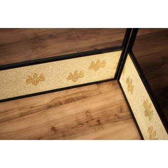 桐腰風炉先屏風 奥村吉兵衛 共箱 即中斎書付　Z543 