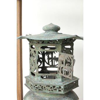 銅製 灯籠　M429 
