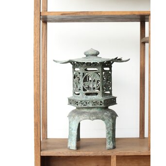 銅製 灯籠　M429