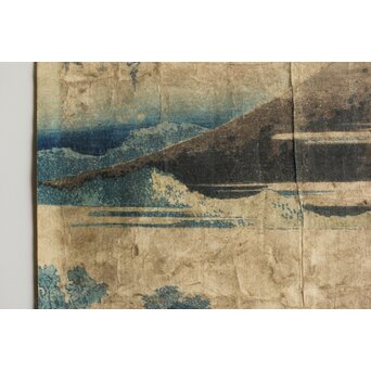 葛飾北斎 HOKUSAI 冨嶽三十六景 青山円座松 木版画　Z546 