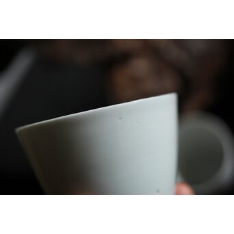 古伊万里 白磁 猪口 9客　P497 