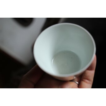 古伊万里 白磁 猪口 9客　P497 