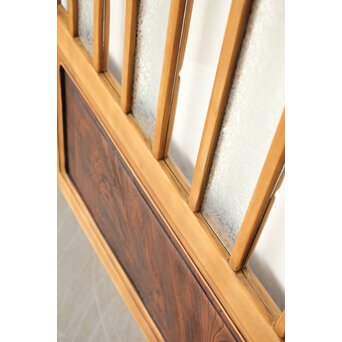 市松模様 細分化ガラス 玄関ガラス戸 2枚1組　GD0244YD 