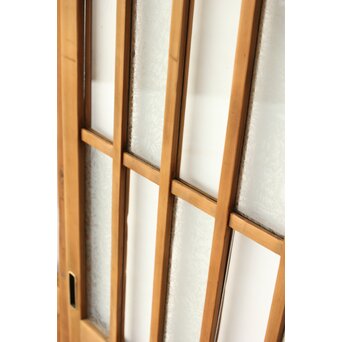 市松模様 細分化ガラス 玄関ガラス戸 2枚1組　GD0244YD 