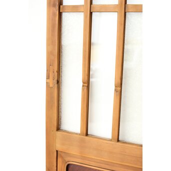 市松模様 細分化ガラス 玄関ガラス戸 2枚1組　GD0244YD ケズレなど