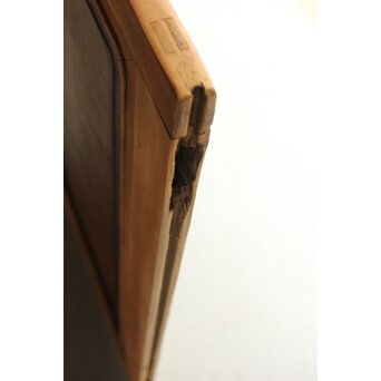 市松模様 細分化ガラス 玄関ガラス戸 2枚1組　GD0244YD 