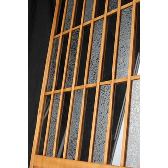 市松模様 細分化ガラス 玄関ガラス戸 2枚1組　GD0244YD 