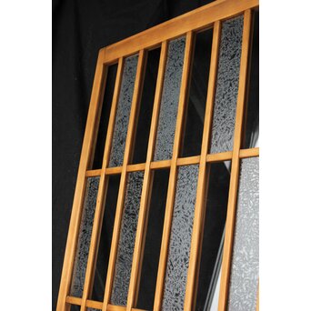 市松模様 細分化ガラス 玄関ガラス戸 2枚1組　GD0244YD 