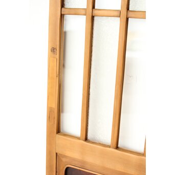 市松模様 細分化ガラス 玄関ガラス戸 2枚1組　GD0244YD 