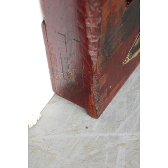 総欅 格子蔵戸　W0169Y 