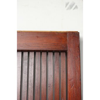 総欅 格子蔵戸　W0169Y 