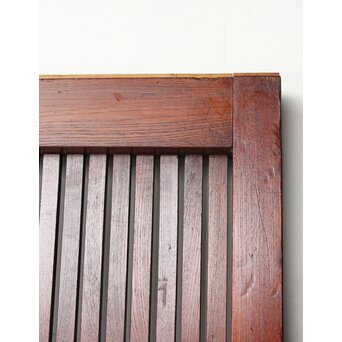 総欅 格子蔵戸　W0169Y 