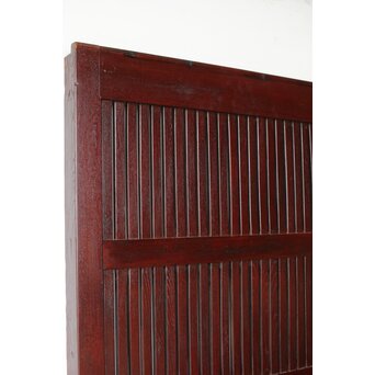 総欅 格子蔵戸　W0169Y 