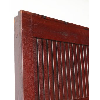 総欅 格子蔵戸　W0169Y 