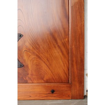 欅一枚板蔵戸　W0172Y 