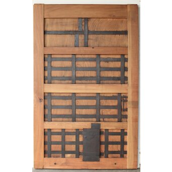 欅一枚板蔵戸　W0172Y ウラ