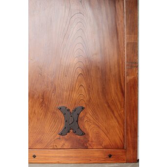 欅一枚板蔵戸　W0172Y 