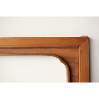 横山典行 井波木彫欄間 鷺 2枚1組　R0434 