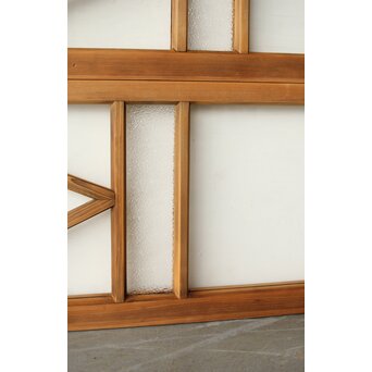 菱形デザイン ガラス欄間 2枚1組　R0435 