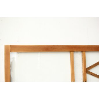 菱形デザイン ガラス欄間 2枚1組　R0435 