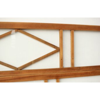 菱形デザイン ガラス欄間 2枚1組　R0435 