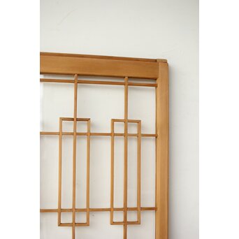 書院戸風 組子ガラス窓 4枚1組　R0436 