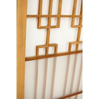 書院戸風 組子ガラス窓 4枚1組　R0436 