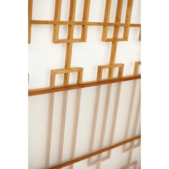 書院戸風 組子ガラス窓 4枚1組　R0436 