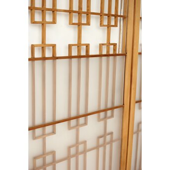 書院戸風 組子ガラス窓 4枚1組　R0436 