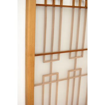 書院戸風 組子ガラス窓 4枚1組　R0436 