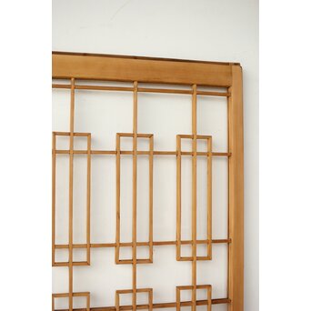 書院戸風 組子ガラス窓 4枚1組　R0436 