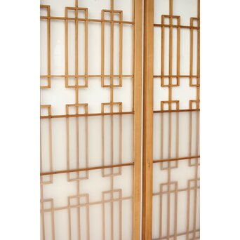 書院戸風 組子ガラス窓 4枚1組　R0436 