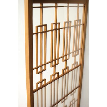 書院戸風 組子ガラス窓 4枚1組　R0436 