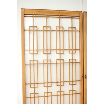 書院戸風 組子ガラス窓 4枚1組　R0436 