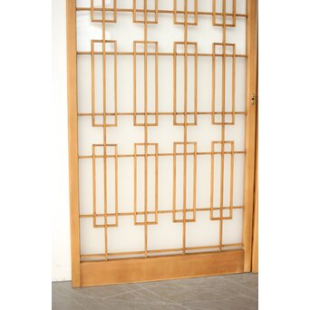 書院戸風 組子ガラス窓 4枚1組　R0436 