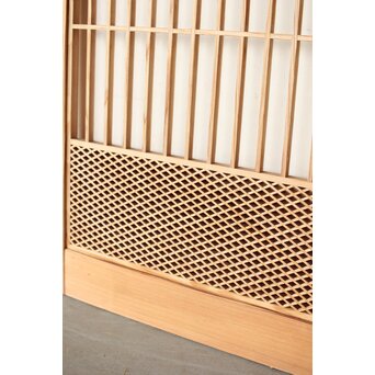 細菱形組子 大きめ書院 2枚1組　R0437 