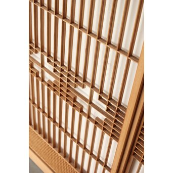 細菱形組子 大きめ書院 2枚1組　R0437 