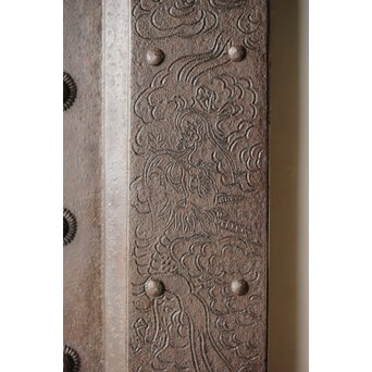 庄内系 大金具板蔵戸　W0173Y 