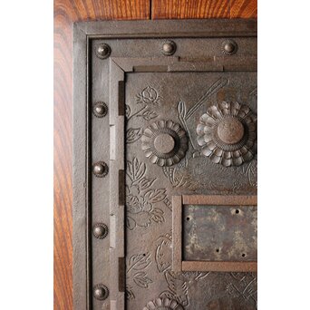 庄内系 大金具板蔵戸　W0173Y 