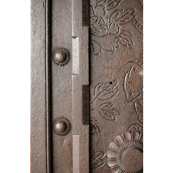 庄内系 大金具板蔵戸　W0173Y 