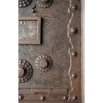 庄内系 大金具板蔵戸　W0173Y 