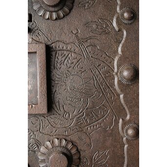 庄内系 大金具板蔵戸　W0173Y 