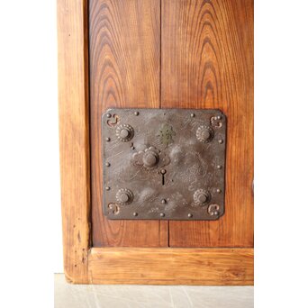 庄内系 大金具板蔵戸　W0173Y 