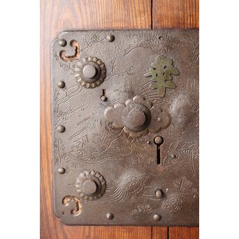 庄内系 大金具板蔵戸　W0173Y 