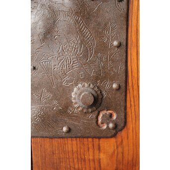 庄内系 大金具板蔵戸　W0173Y 