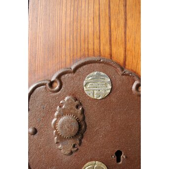 庄内系 大金具板蔵戸　W0173Y 