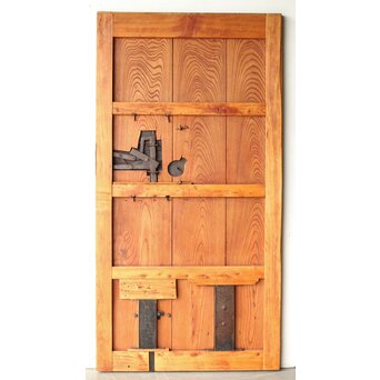 庄内系 大金具板蔵戸　W0173Y ウラ