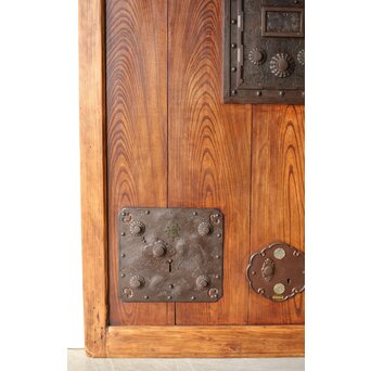 庄内系 大金具板蔵戸　W0173Y 